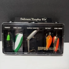 Rapala Blue Fox Salmon Trophy Kit KS4 5 Lures