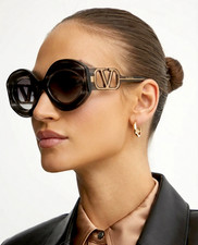 NEW Valentino V-SOUL-II-VLS-128A Sunglasses 56mm 100 Authentic