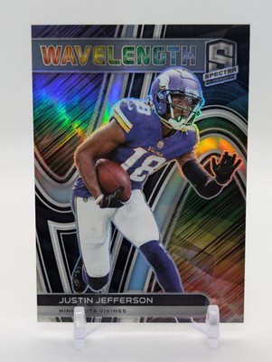 2022 Panini Spectra - Wavelength Justin Jefferson #WVE-19 /99