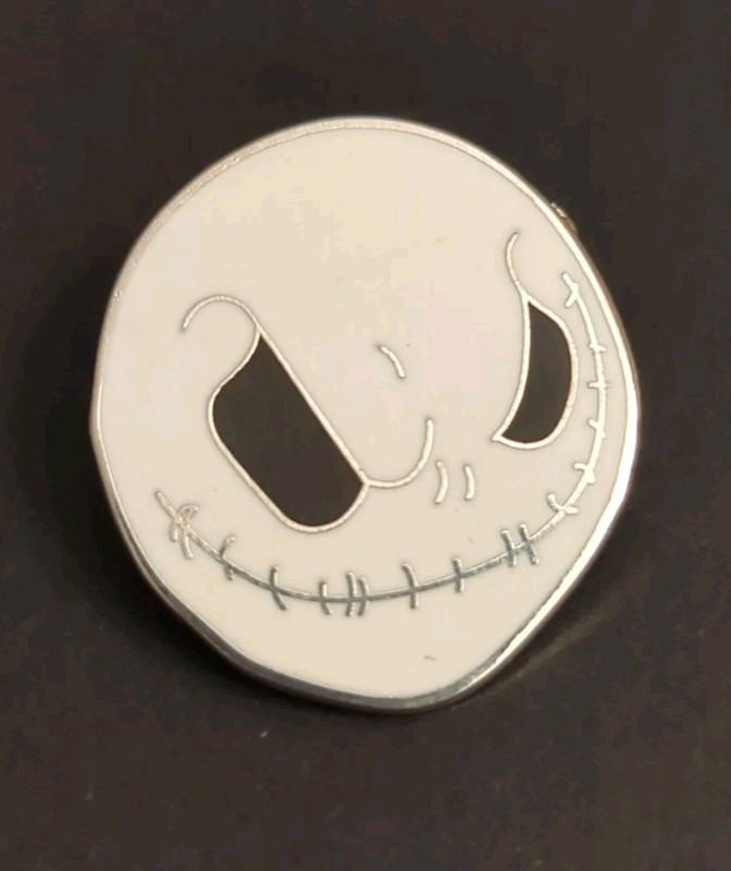 Jack Skellington Head Nightmare Before Christmas Disney Collectible Trading Pin