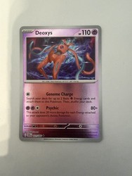Deoxys 031/086 Chaos Rising Reverse Holo Uncommon