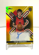 Auto #'d /50! Tudor Somacescu 2023 Topps Finest OTE Gold Refractor #'d 27/50
