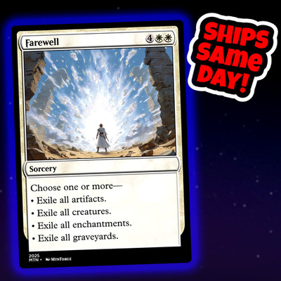 Farewell - Custom Art Magic: The Gathering Playtest Card - Commander