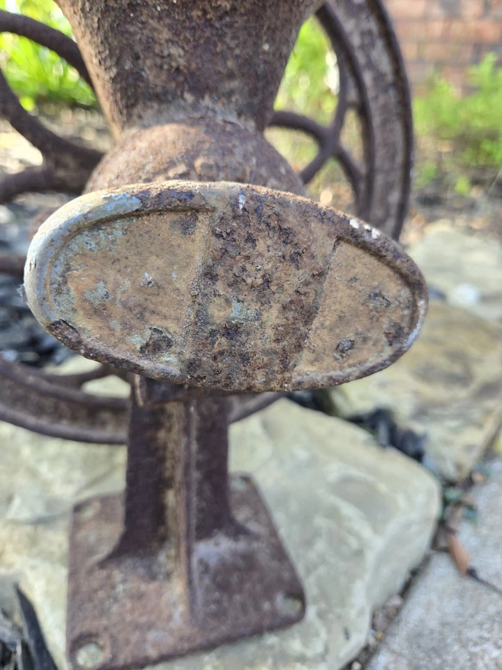 Molinillo de café de colección BARN FIND molinillo de granos antiguo hierro fundido Enterprise #50 gris Foto 4 de 4