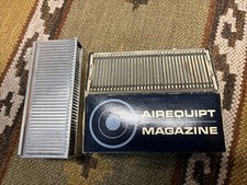 Lot of 2 Vintage Airequipt Metal Slide Magazines 36 Capacity 2x2 35mm - 1 Boxed