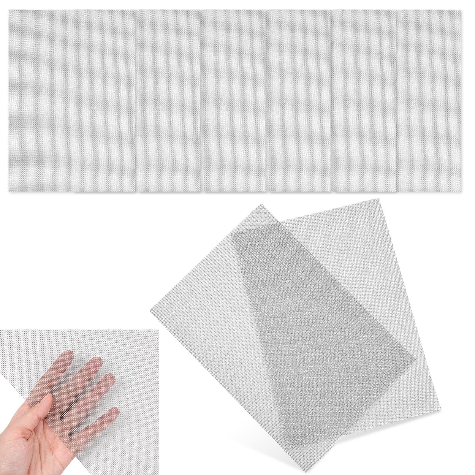 Anti rongeur : grillage fin en acier inoxydable 30x21 cm pour boucher les trous