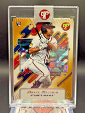 2025 Topps Pristine Drake Baldwin #220 Encased Gold Rookie Card /50