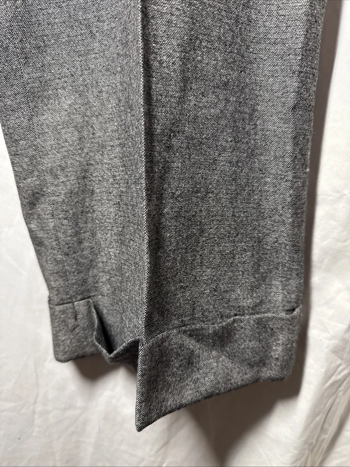 Pantalones de vestir para mujer Ann Taylor gris mezcla de lana talla 6 Foto 4 de 4