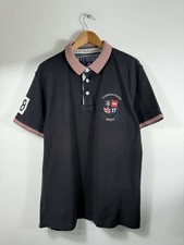 Men’s St George’s By Duffer Trade Mark 8 Polo Shirt Size Large W 1079