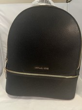 NWT MICHAEL Michael Kors Rhea Zip Medium Leat...