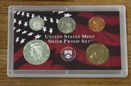 2000 UNITED STATES MINT SILVER PROOF SET STATE QUARTERS MA, MD, SC, NH, VA - Picture 3 of 8