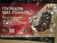 12V heated Seat Cushion Comfortable Thermostat Seat Back 96cm X 45cm NEW