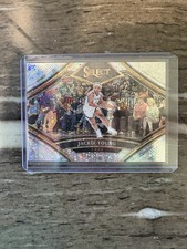 2024 Panini Select WNBA - Snapshots Jackie Young #10 White Disco Prizm /75