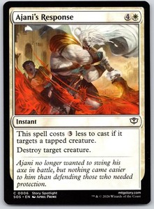 Ajani's Response #6 Common Secrets of Strixhaven