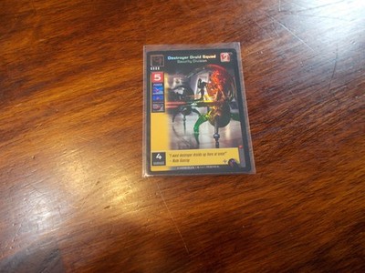 Decipher Young Jedi CCG Destroyer Droid Squad Foil MDM Card #F12 LP/NM