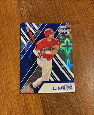 J.J. Matijevic 2017 Panini Elite Aspirations Blue #75 Houston Astros Arizona /75