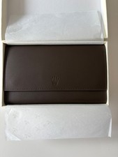 Rolex Watch Travel Pouch/Case brown leather