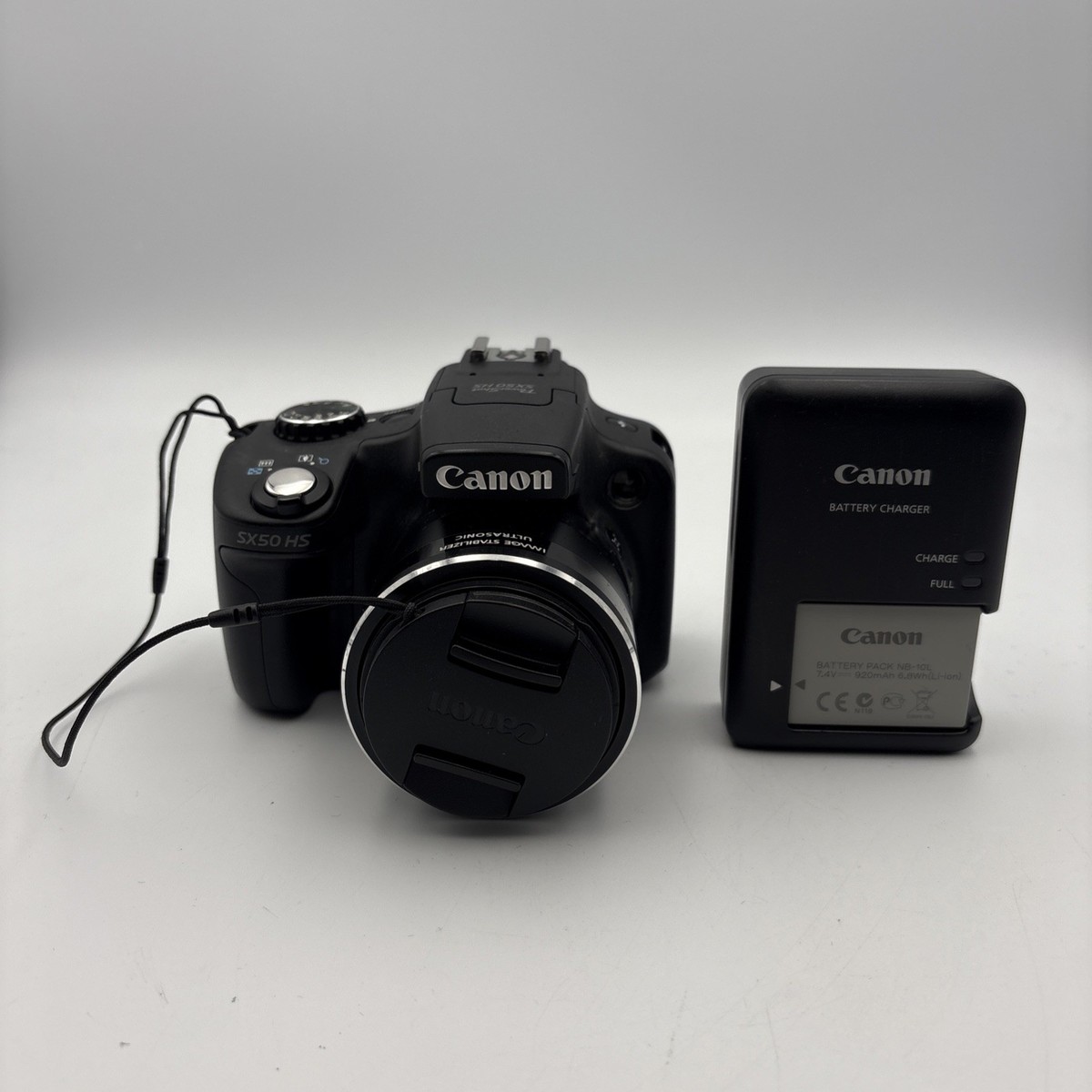 Canon PowerShot SX50 HS 12.1MP Digital Camera - Black With