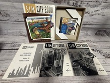 Maxis Sim City 2000 CD Collection PC /Windows Big Box Set - Mint CD and Manuals