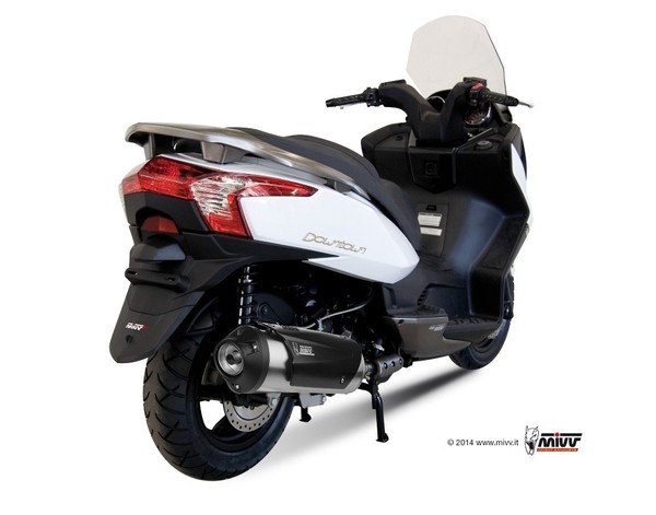 AuspuffendstüCk Mivv Urban Inox Kymco Downtown 300 2009 2010 2011 2012-image