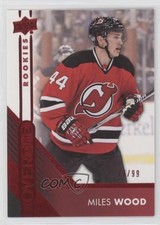 2016-17 Upper Deck Overtime Rookies Red Foil 17/99 Miles Wood #113 x6g
