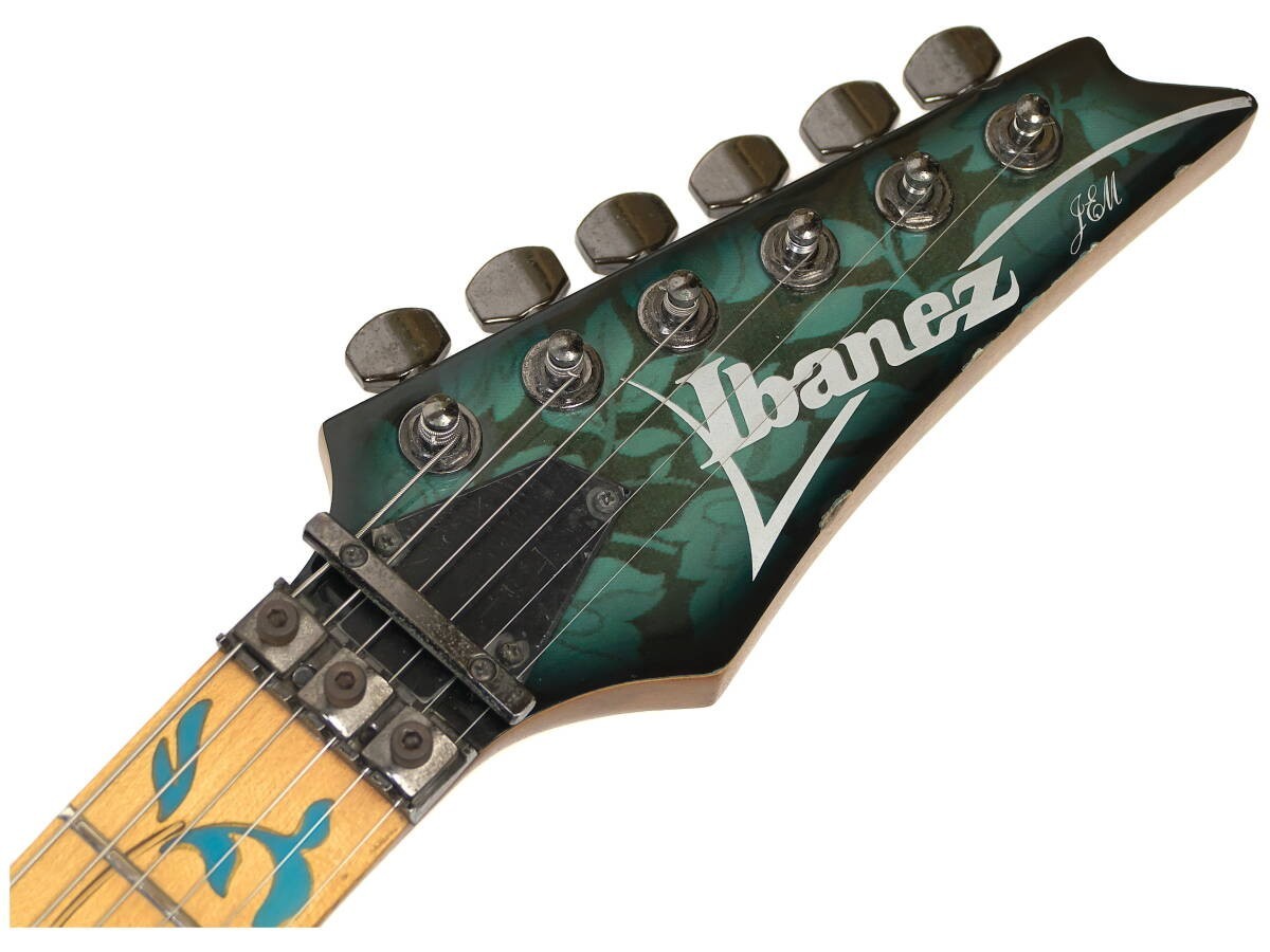 Electric Guitar Ibanez JEM77 BFP Steve Vai Blue Floral Pattern