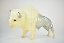 Breyer Tatanka White Buffalo silver body Banff Collector Club Lottery