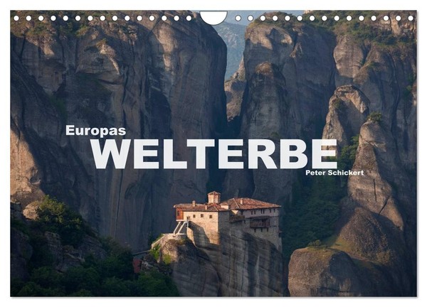 Europas Welterbe (Wandkalender 2026 Din A4 Quer), Calvendo Monatskalender-image