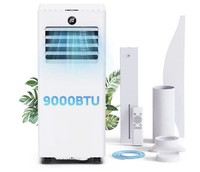 Air Conditioning Unit 9000BTU, Portable Air Conditioner with Installation Kit
