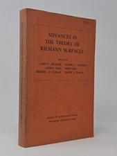 Lars V Ahlfors / Advances in the Theory of Riemann Surfaces Proceedings 1971