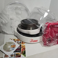 Nuwave Pro Infrared Red/White 20335 Convection Oven Clear Dome W Extender Ring +