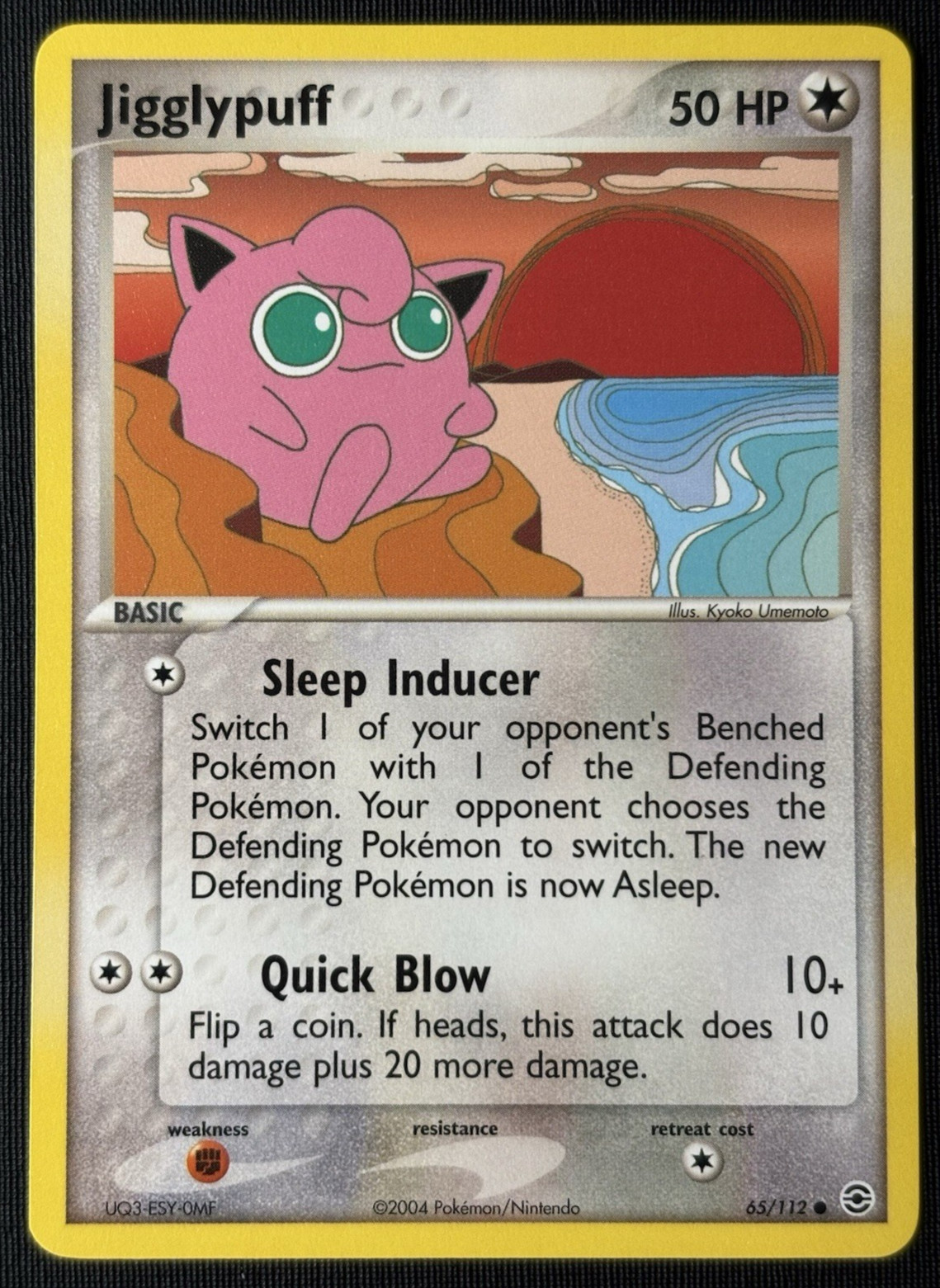 Pokemon Jigglypuff 65/112 FireRed & LeafGreen (NM)