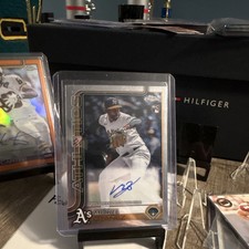 Topps 2024 Chrome Rookie Autographs Michel Otanez RC Auto Athletics #RA-MO