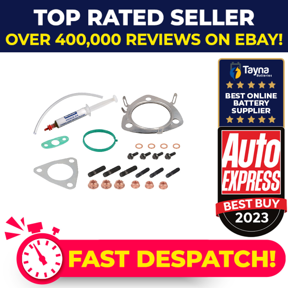 Mounting Kit, charger 190667 Febi 1733896 AB399451BA Genuine Quality Guaranteed