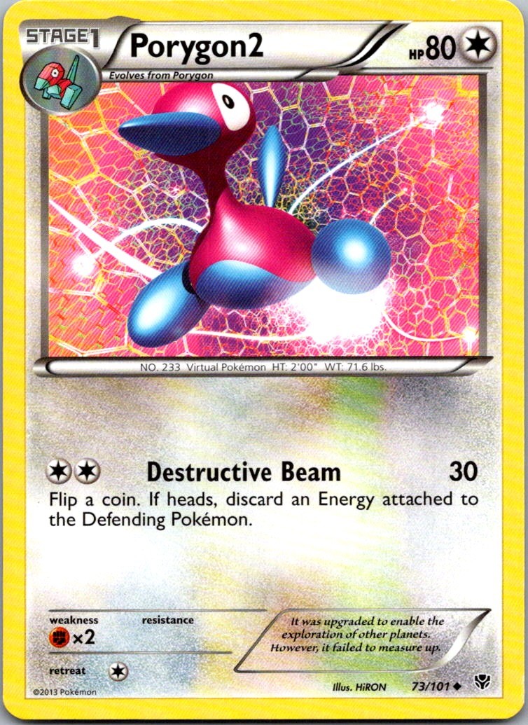 Porygon2 73/101 Plasma Blast Uncommon LP