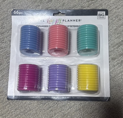 The Happy Planner Expander Discs Plastic Multi 66pc