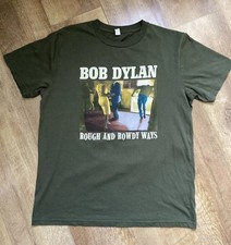 Bob Dylan Tour official Merch Rough And Rowdy Ways EU Tour T-shirt Medium