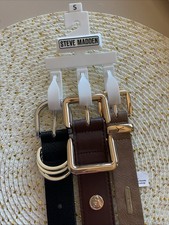 Steve Madden 3 Pack Belts Size S