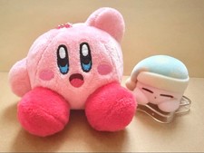 Kirby of the Stars Plush Flocky Mascot Figures, Used