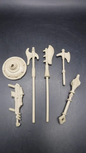 Vintage MOTU Masters of the Universe Castle Grayskull Weapons Lot of 6