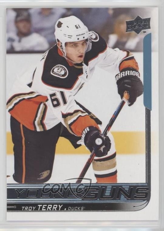 2018-19 Upper Deck Young Guns Troy Terry #239 2vh