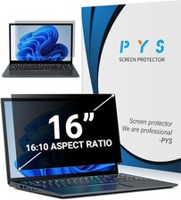 16 Inch Laptop Privacy Shield - Removable Anti-Glare Screen for 16:10 Displays