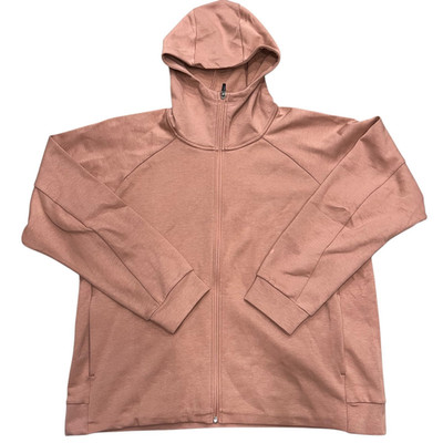 ASICS Men s Mobility Knit Full Zip Hoodie Jacket Salmon 2XL NWT