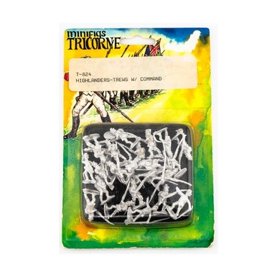 Minifigs Historial Mini 15mm Highlanders-Trews w/Command Pack New