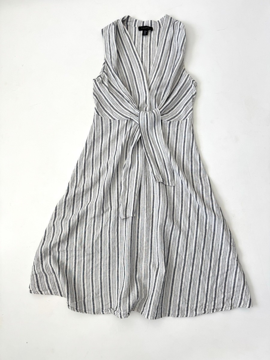 knee length dresses for ladies Lewisa Maxi Dress Green Stripe main image 1