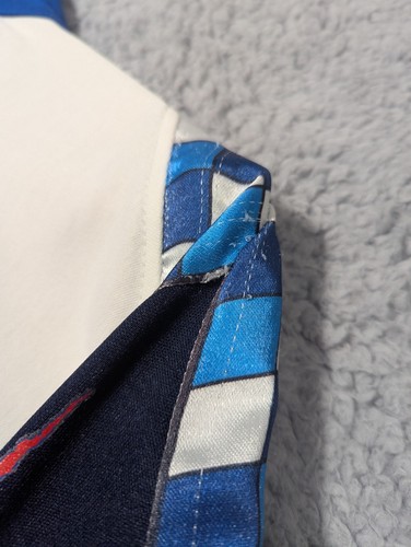 Diadora Italy Track Jacket Mens Small 1990 Football Tracksuit Top Blue Italia - Picture 15 of 19