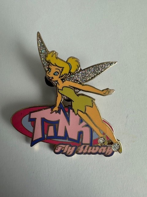 DLRP - Tinker Bell - Fly Away  2004 Peter Pan Paris Disney Pin E7