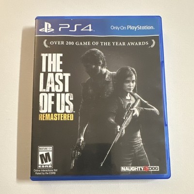 Naughty Dog The Last of Us Remastered PS4 Action & Adventure 200 GOTY Awards