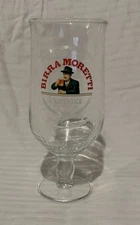 Birra Moretti Pint Glasses x1 100% Genuine Latest Design