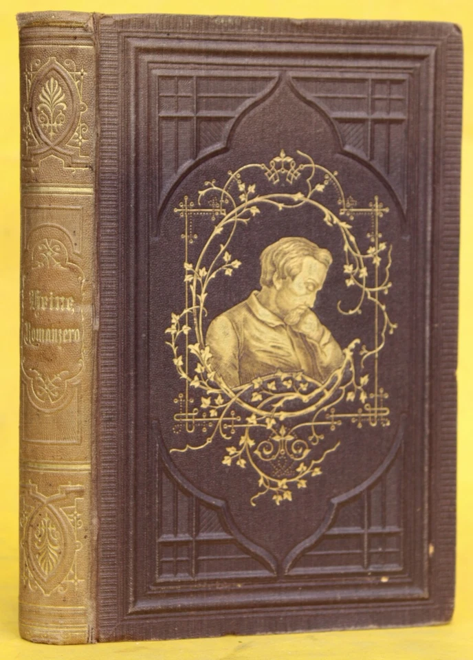 PRACHTBAND,HEINRICH HEINE, ROMANZERO,ERSTAUSGABE,HAMBURG,HOFFMANN & CAMPE,1851 - Bild 2 von 4